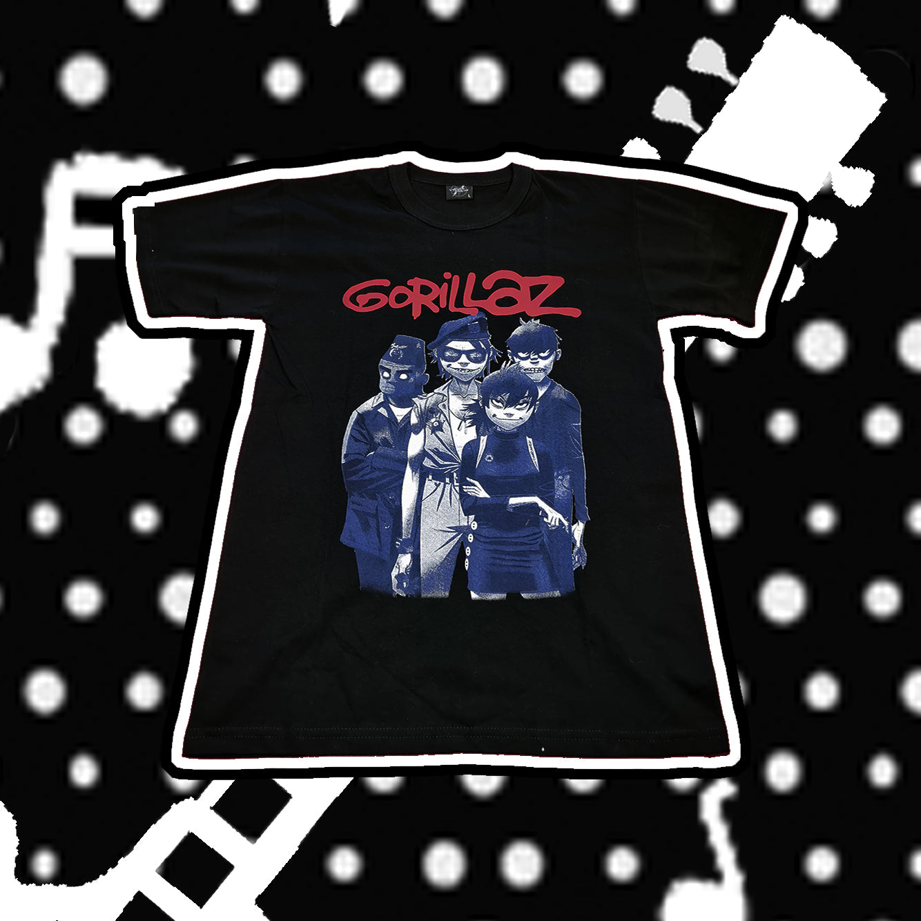 Remera Gorillaz