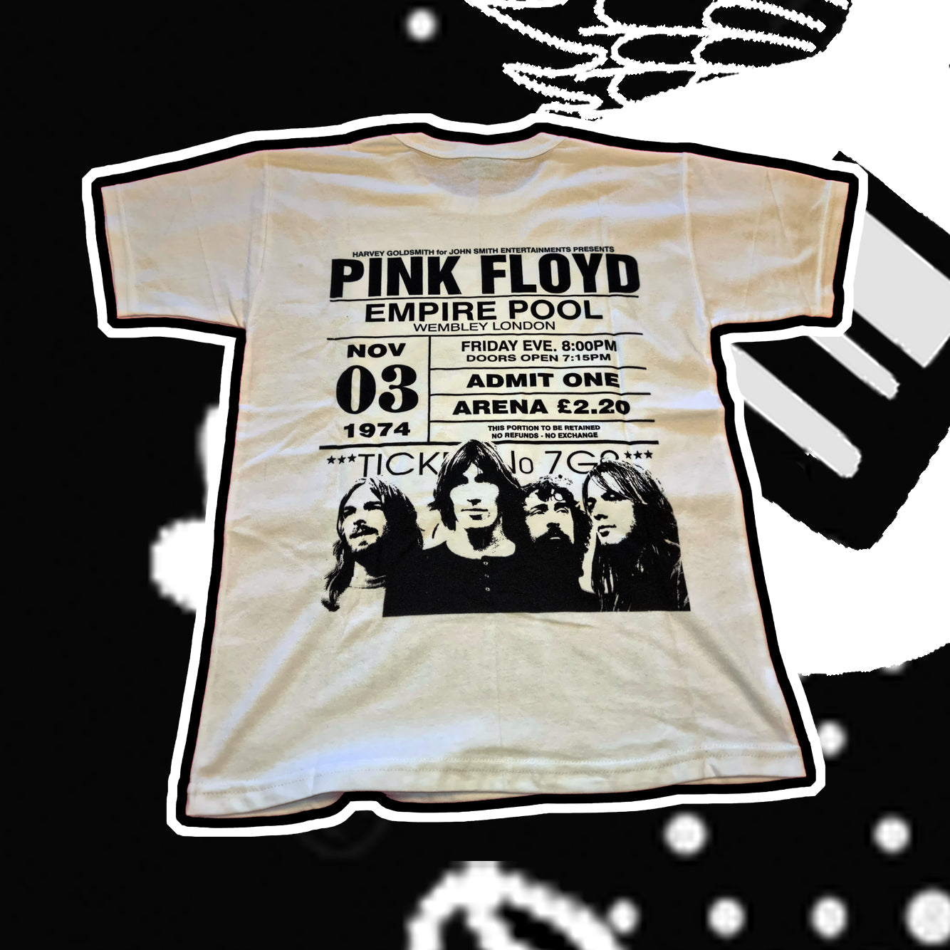 Remera Pink Floyd